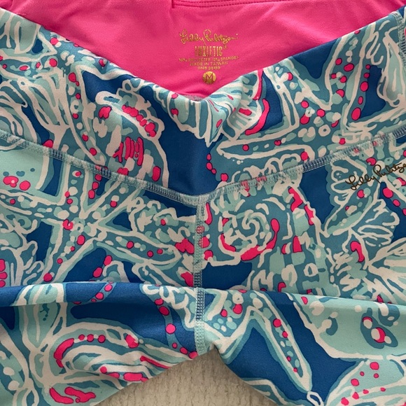 Lilly Pulitzer Luxletic Leggings EUC Size M - Picture 3 of 5